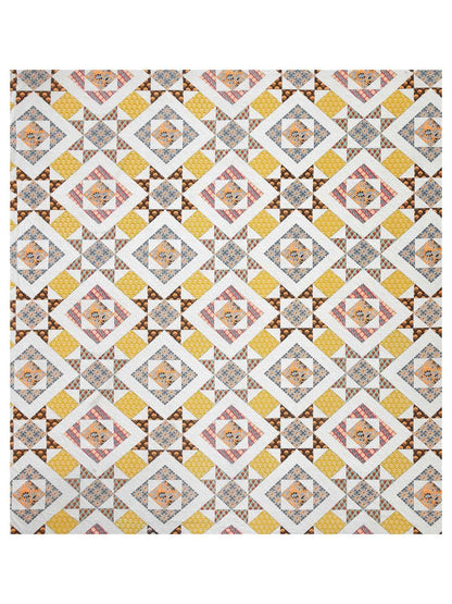 100% Pure Cotton Traditional Printed Bedsheet for Double Bed King Size Bedsheet with 2 Pillow Covers