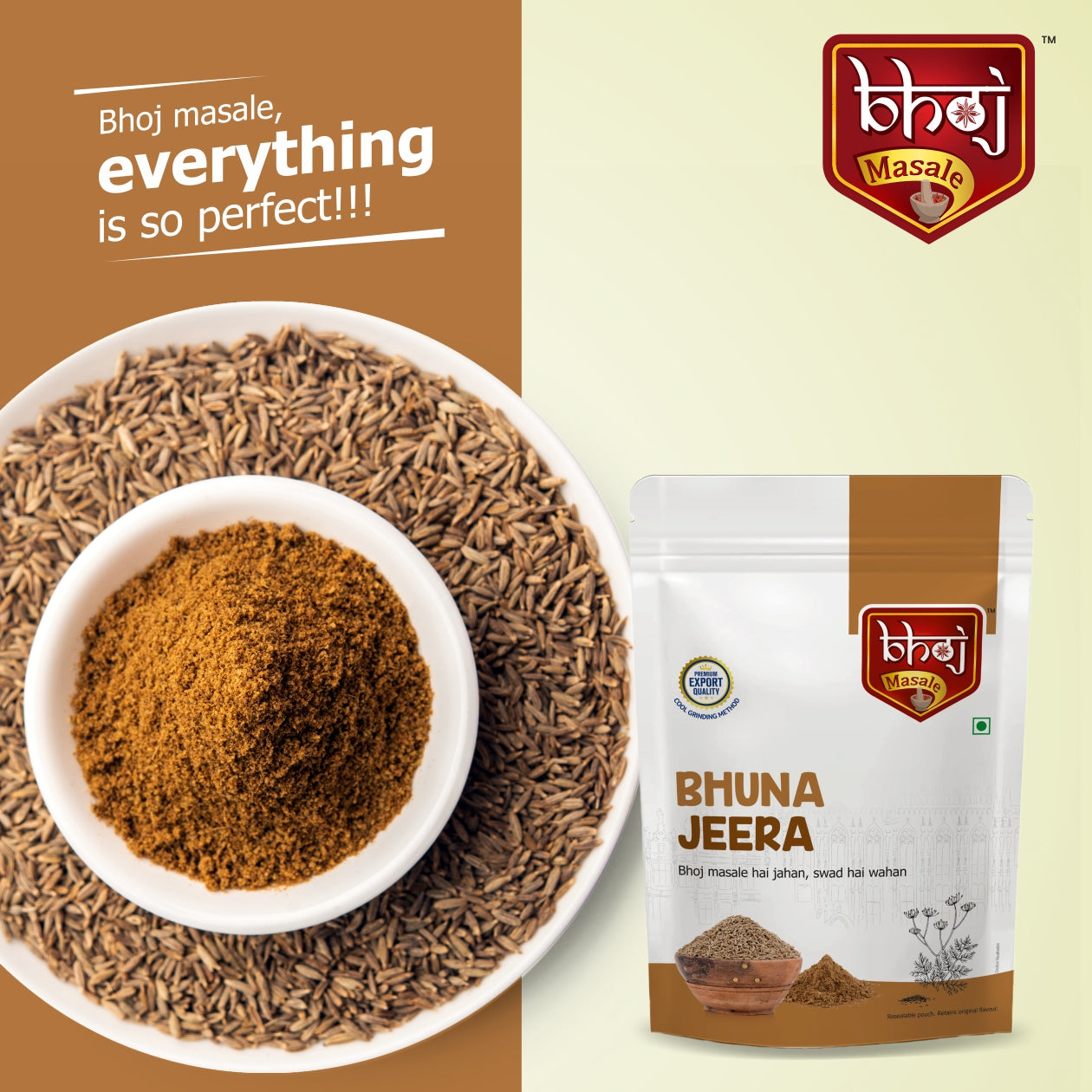 Bhuna Jeera - 200g (Roasted Cumin)