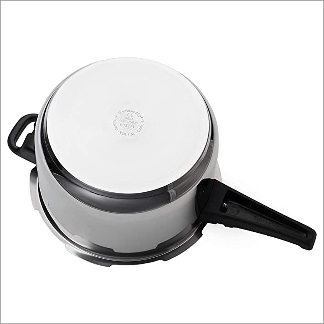 Butterfly BL-5L Blue Line Stainless Steel Outer Lid Pressure Cooker 5-Liter