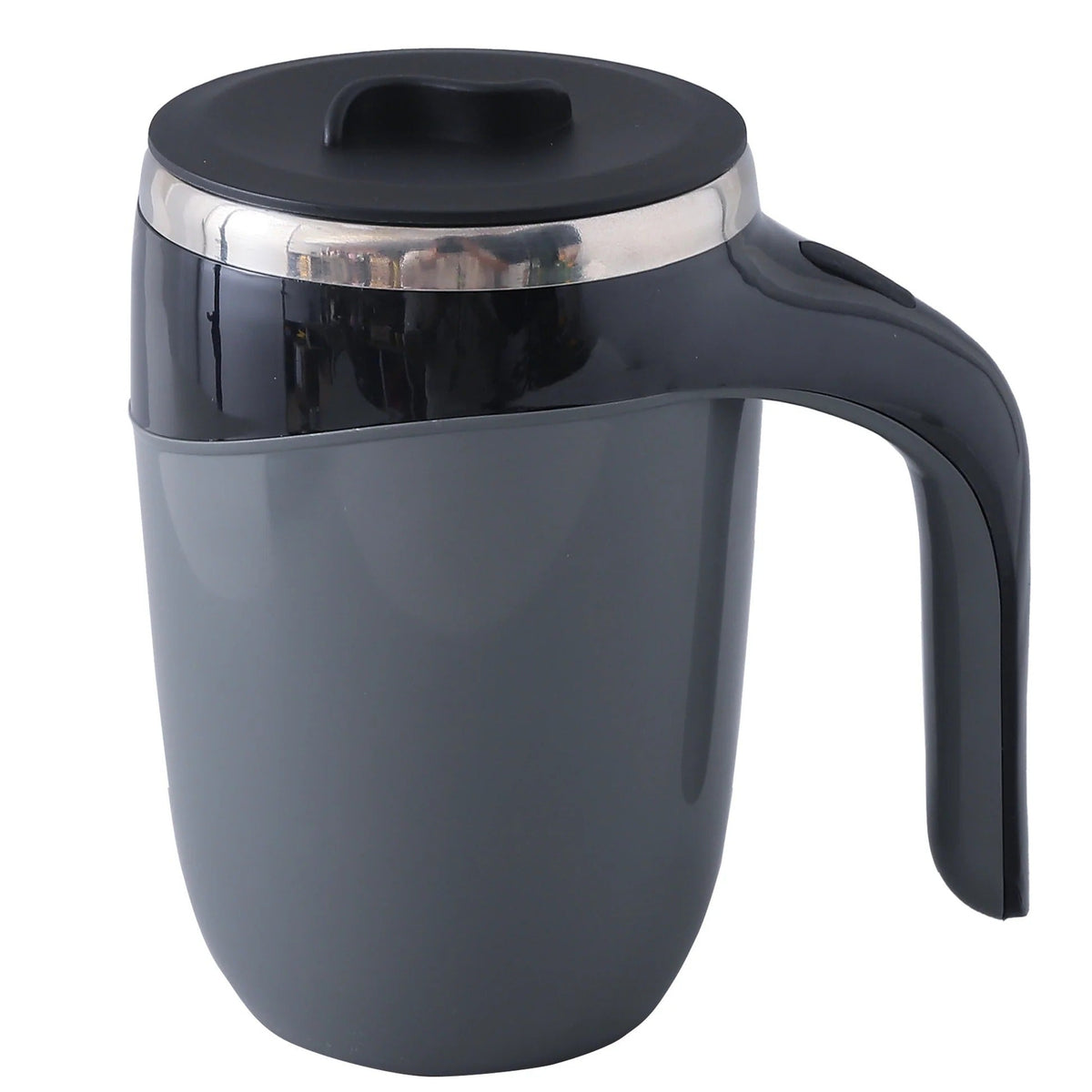 UMAI Anti-Fall Coffee Travel Mug with Suction Bottom | 500ml | Stainless Steel | Black