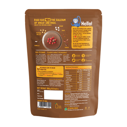 Chocolate Millet Pancake