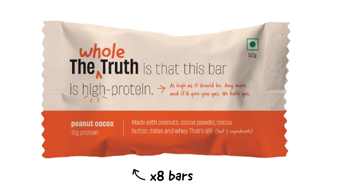 Peanut Cocoa Protein Bars - Box of 8