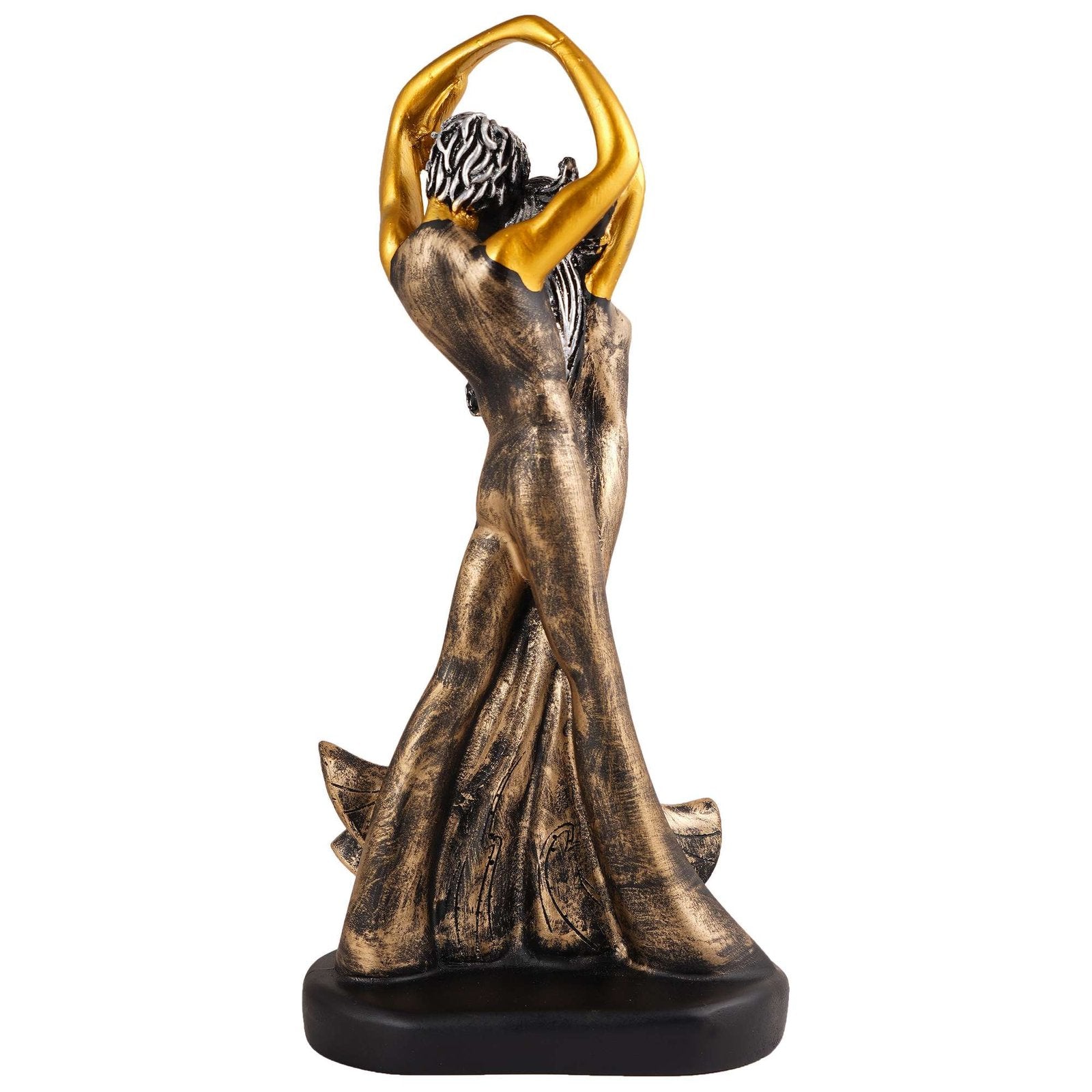 Great Valentine’s Day Gift For Girl & Boys symbolizes true love, Romantic Gift Showpieces brown Golden