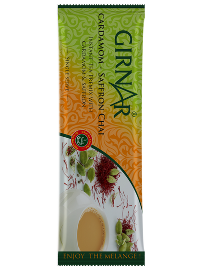 Girnar Instant Tea Premix With Cardamom-Saffron