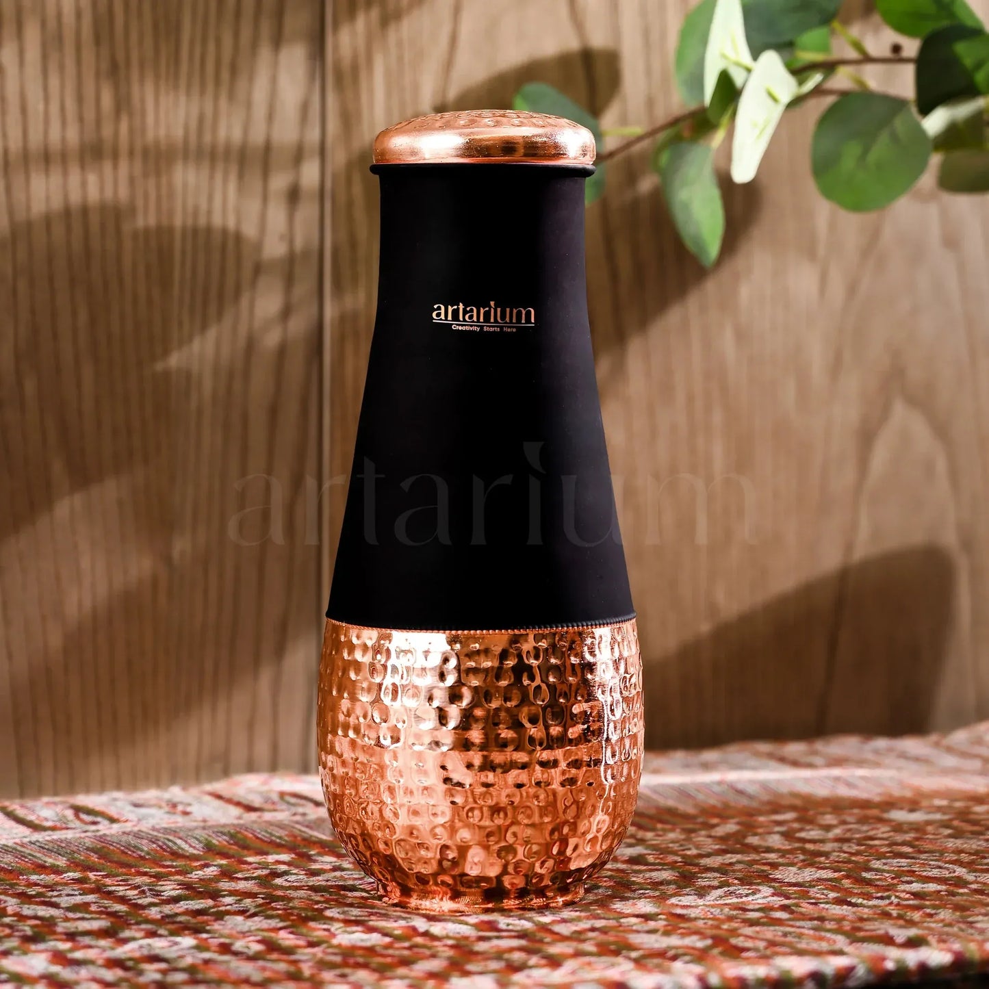 Artarium Tulip Copper Water Jar - 820 ML