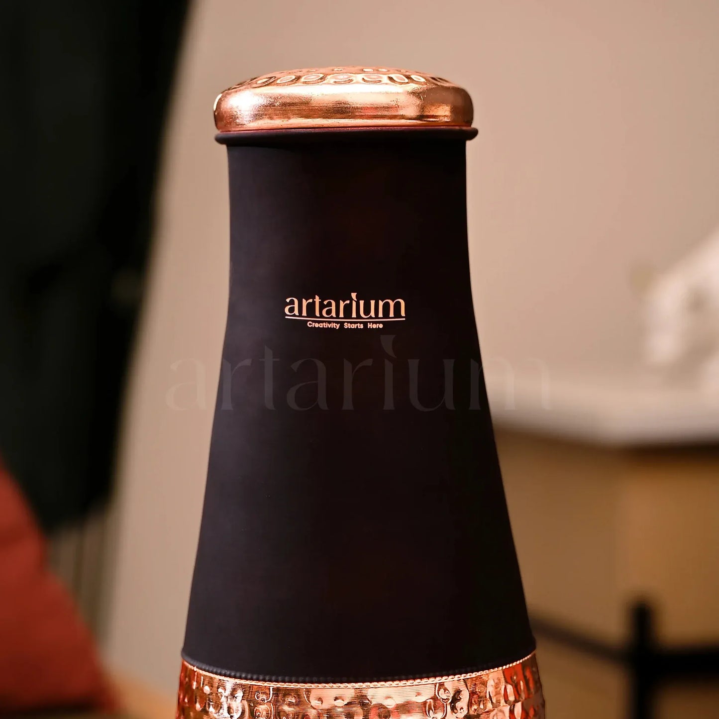Artarium Tulip Copper Water Jar - 820 ML
