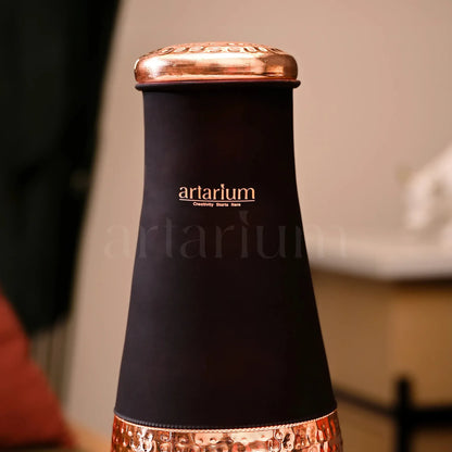Artarium Tulip Copper Water Jar - 820 ML