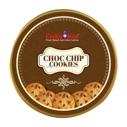 Cookie Man Choc Chip Cookies Tin