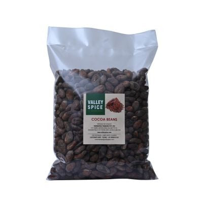 Valley Spice Cocoa Beans Sorted and Cleaned (Premium) - 500 gms