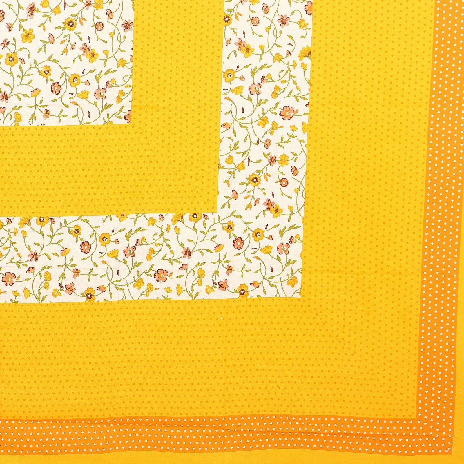 100% Pure Cotton Traditional Printed Bedsheet for Double Bed King Size Bedsheet with 2 Pillow Covers