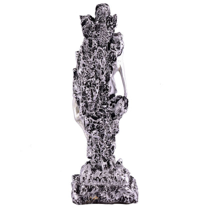 Men Sitting on Ball Showpiece for Home Decor Showpiece, Atlas Sculpture for Office Table Décor multicolour