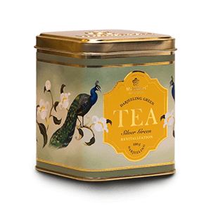 Darjeeling Silver Green Tea (Tin Caddy)