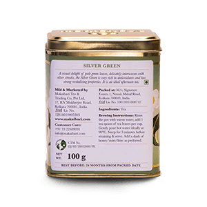 Darjeeling Silver Green Tea (Tin Caddy)