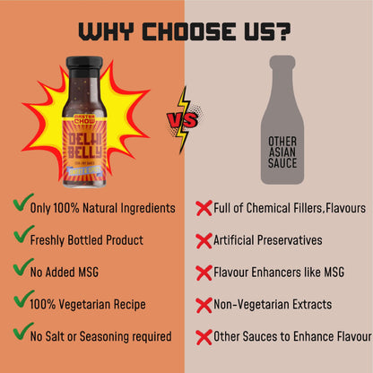 Delhi Belly (Sweet & Spicy Cooking Sauce) Best for Kung Pao