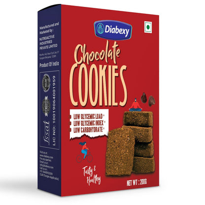 Diabexy Chocolate Cookies - 200 gms