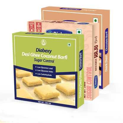 Diabexy Desi Ghee Barfi Combo