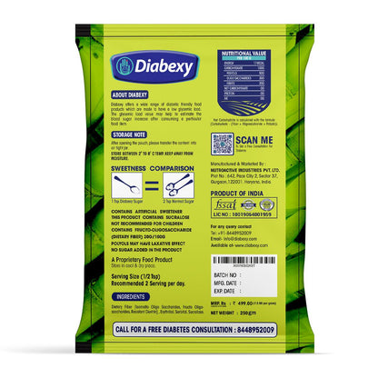 Diabexy Sugar Free Sweetener - 250g