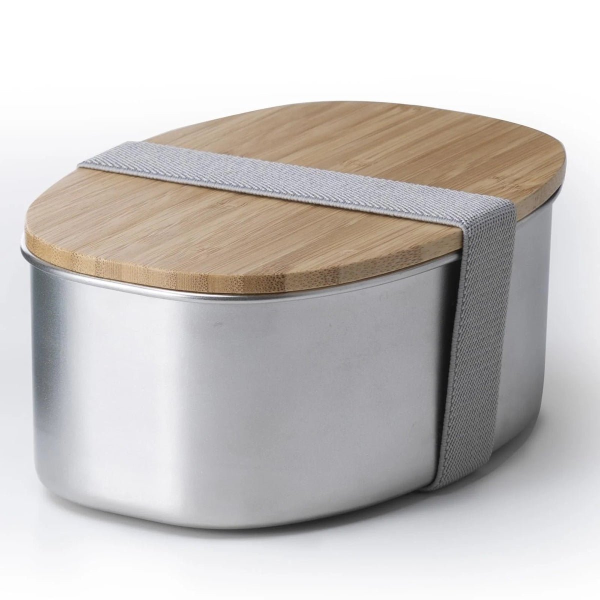 The Better Home 304 SS Microwave Safe Container 700ml | Bamboo Lid | Stainless Steel Lunch Box