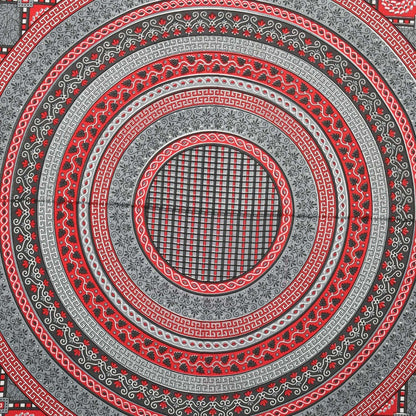 100% Pure Cotton Traditional Printed Bedsheet for Double Bed King Size Bedsheet with 2 Pillow Covers