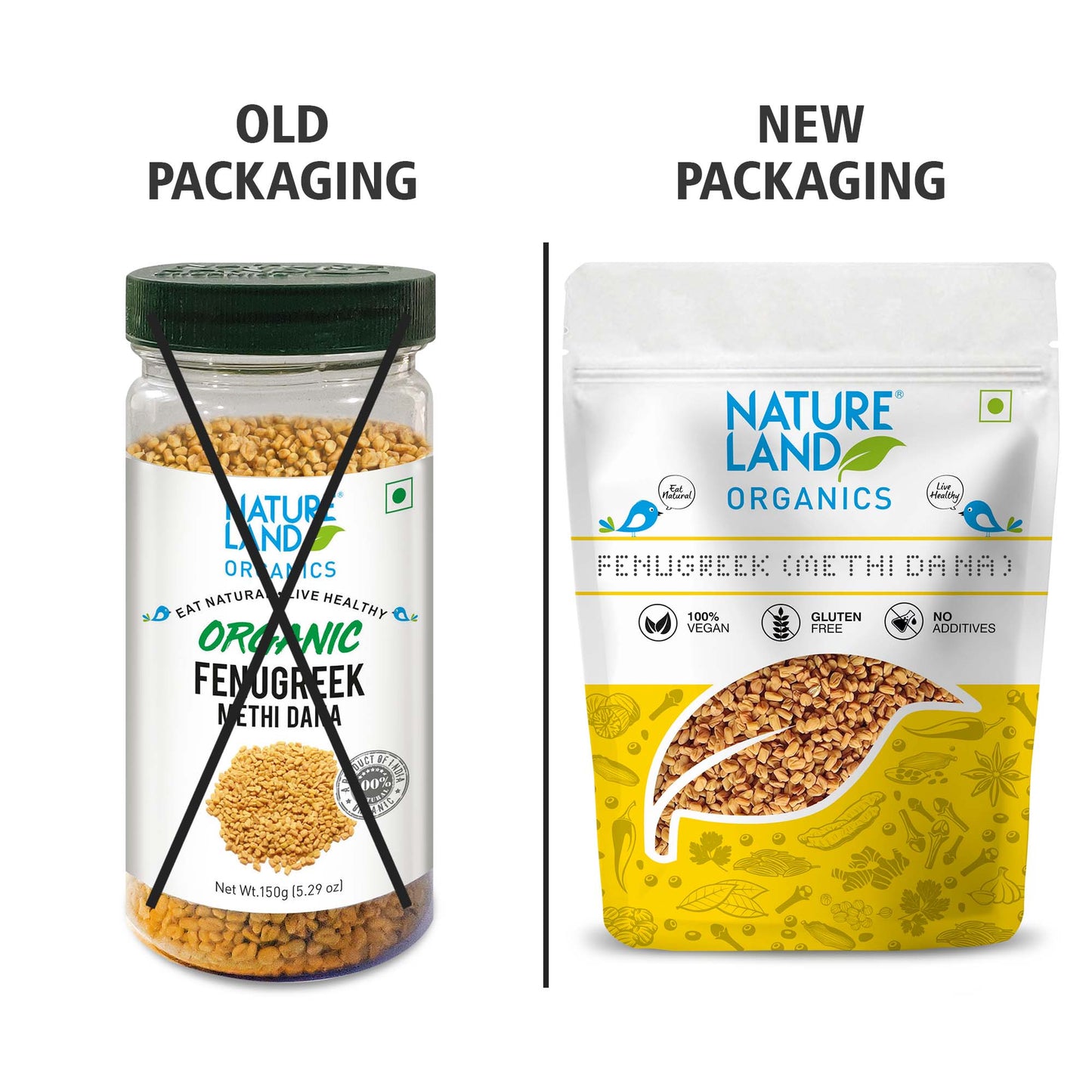Organic Fenugreek 150 Gm