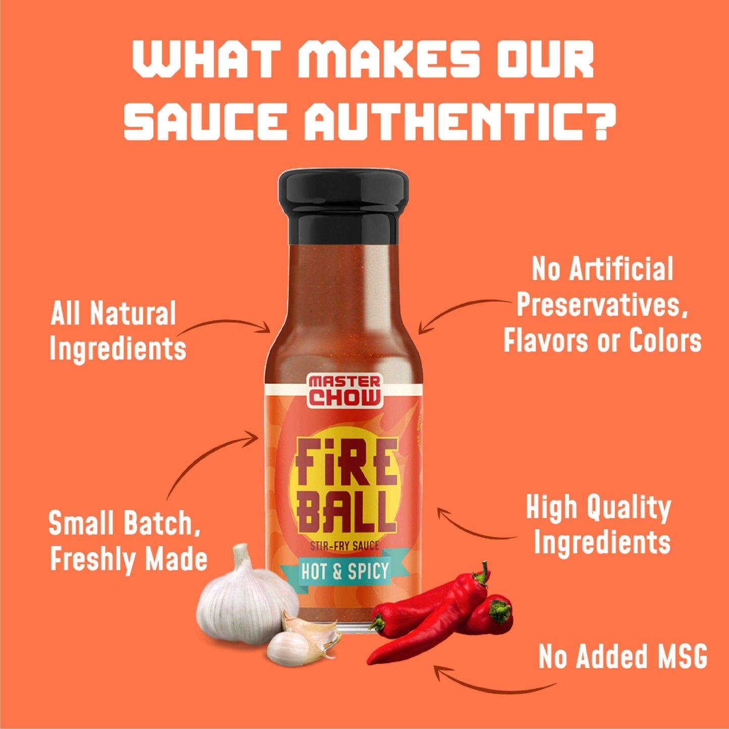 Fire Ball (Hot & Spicy Cooking Sauce)