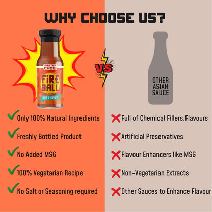 Fire Ball (Hot & Spicy Cooking Sauce)