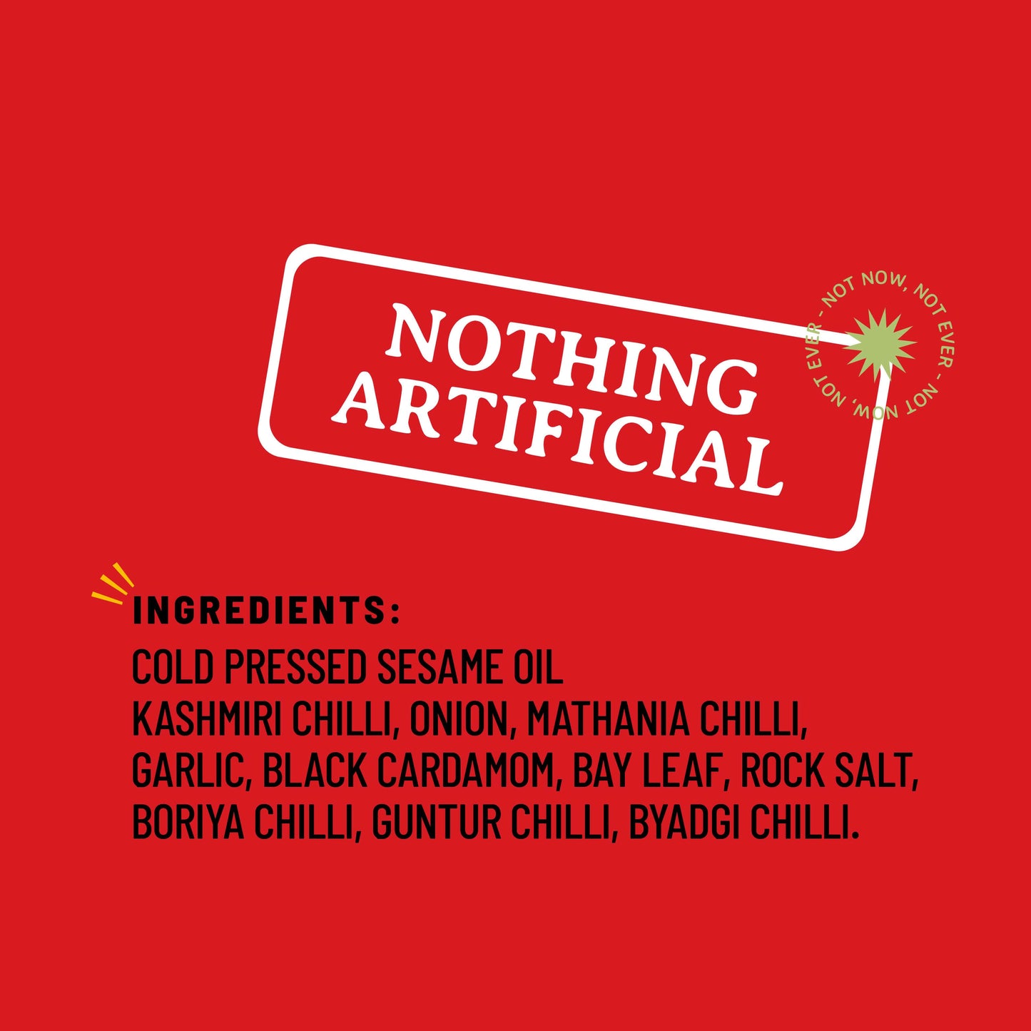 Five Chilli Oil