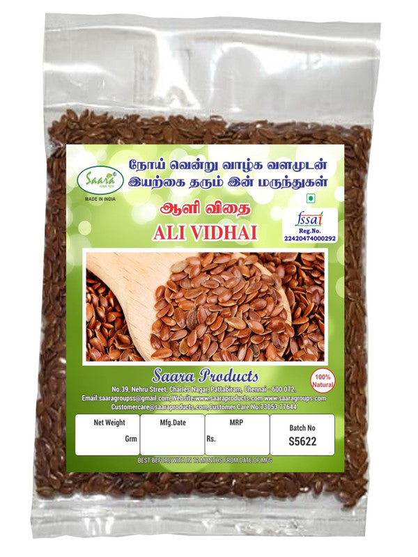 AALI-VITHAI ( FLAX SEEDS) 100G