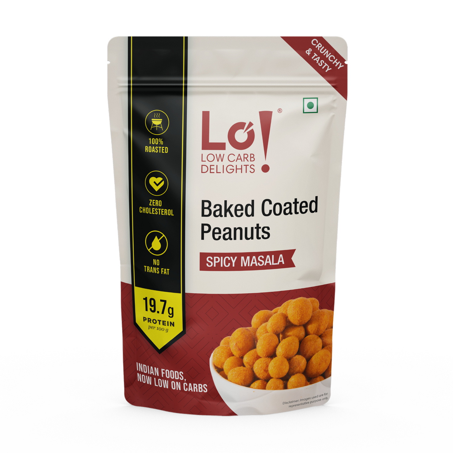 Baked Coated Peanuts