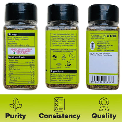 Roasted Garlic & Herb Seasoning |  2 x 50g