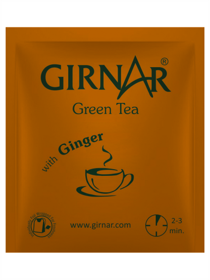 Girnar Green Tea Bags - Ginger