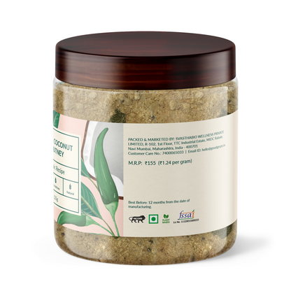 Good Graze Green Chilli Coconut Chutney Powder - 125 gms