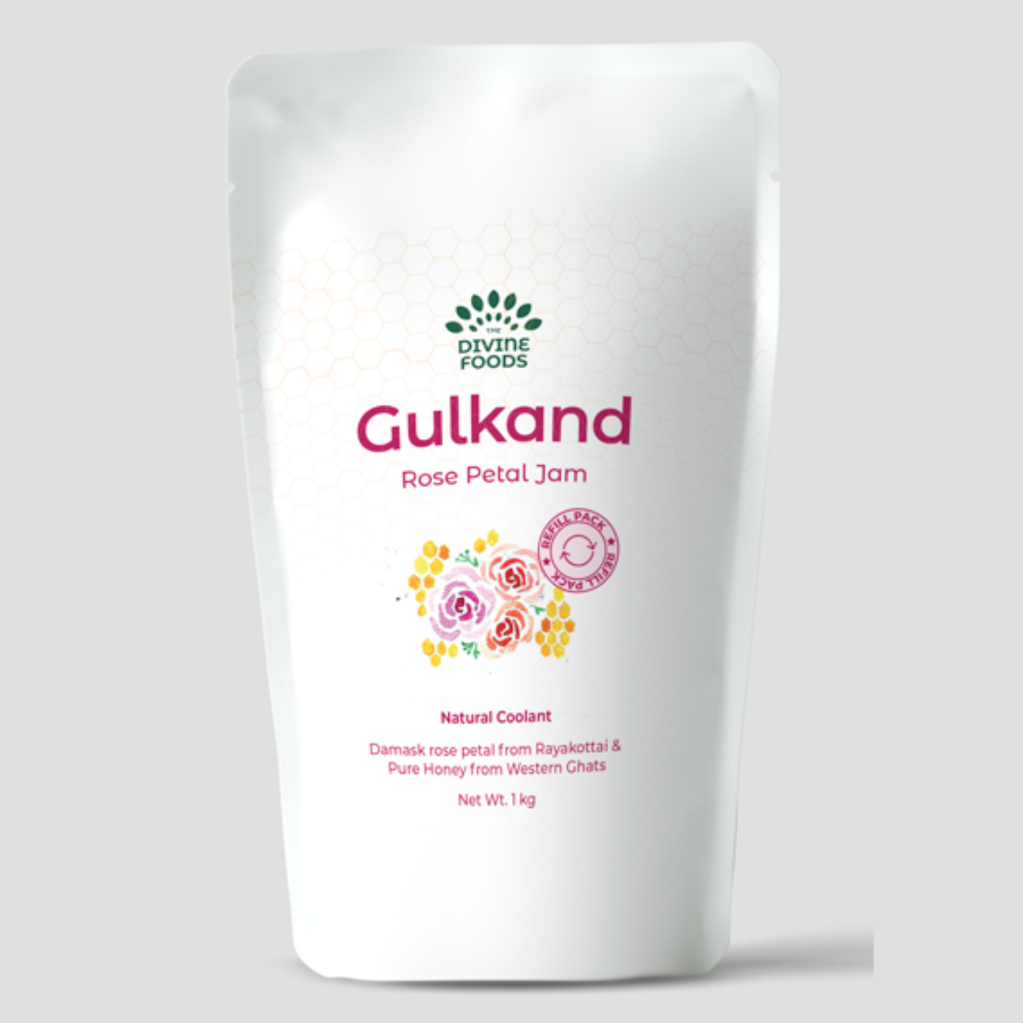 Pure Gulkand Honey Single Origin Unblended Natural Honey