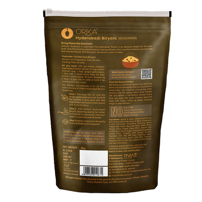 Orika Hyderabadi Biryani Seasoning, 85g