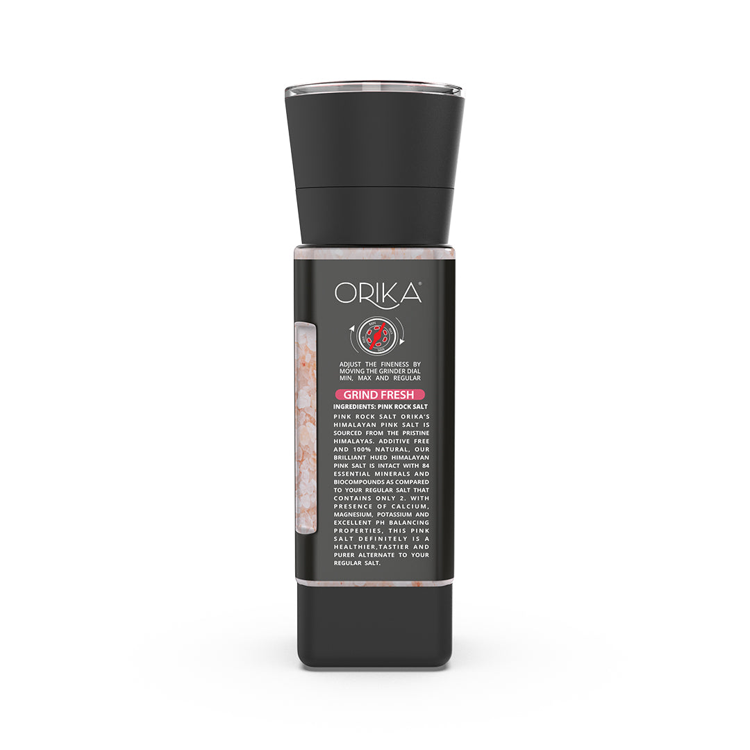 Orika Himalayan Pink Salt Grinder, 100gm