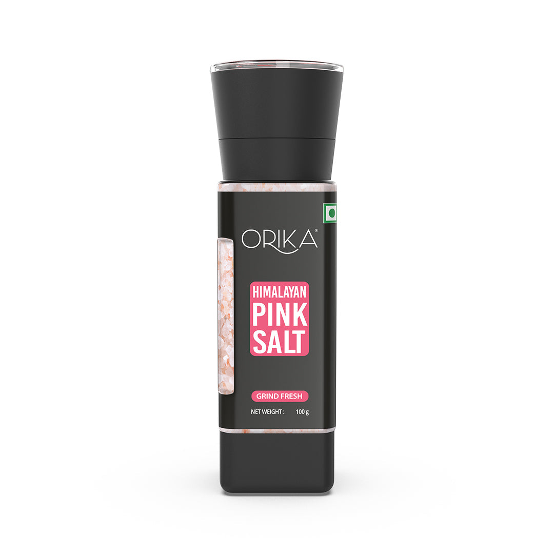 Orika Himalayan Pink Salt Grinder, 100gm