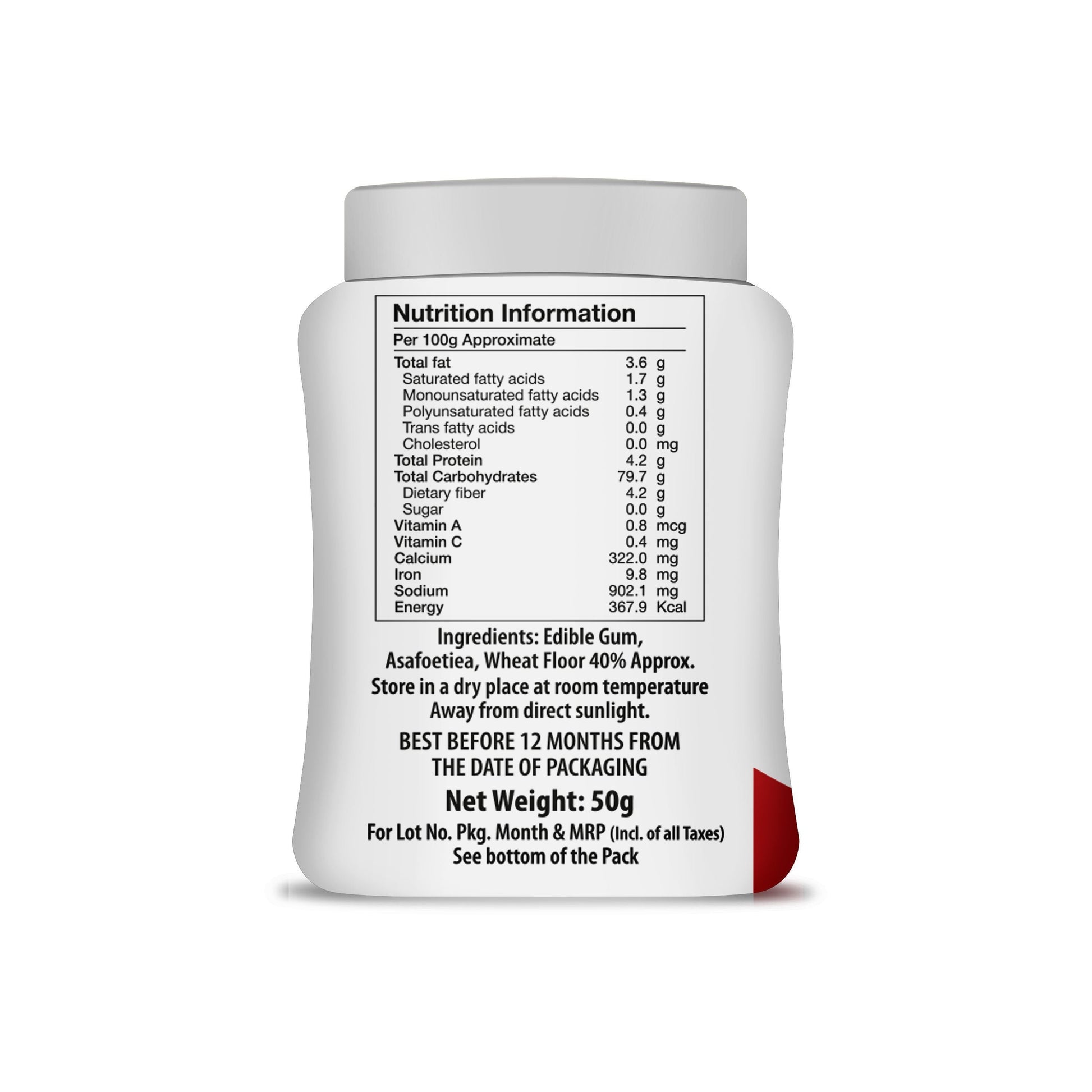 Compounded Asafoetida - Hing, 50 g