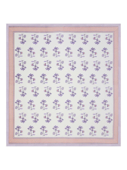 100% Pure Cotton Traditional Printed Bedsheet for Double Bed King Size Bedsheet with 2 Pillow Covers