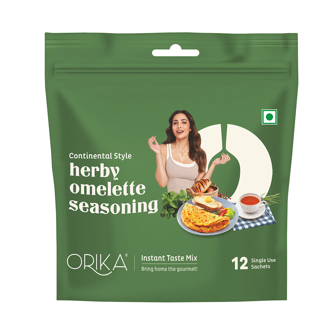 Continental Style Herby Omelette Seasoning-12 single use sachets
