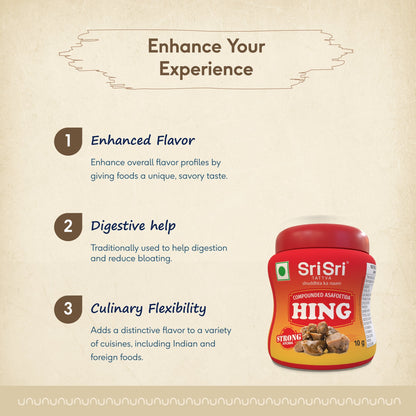 Compounded Asafoetida Hing, 10 g