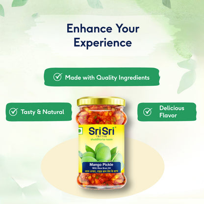 Mango Pickle - Rice Bran Oil, 300g