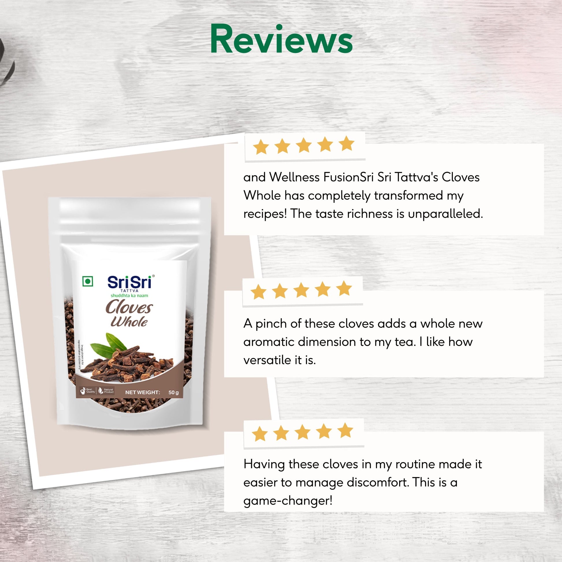 Cloves Whole, 50 g