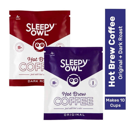 Sleepy Owl Hot Brew Coffee Combo - Combo Pack