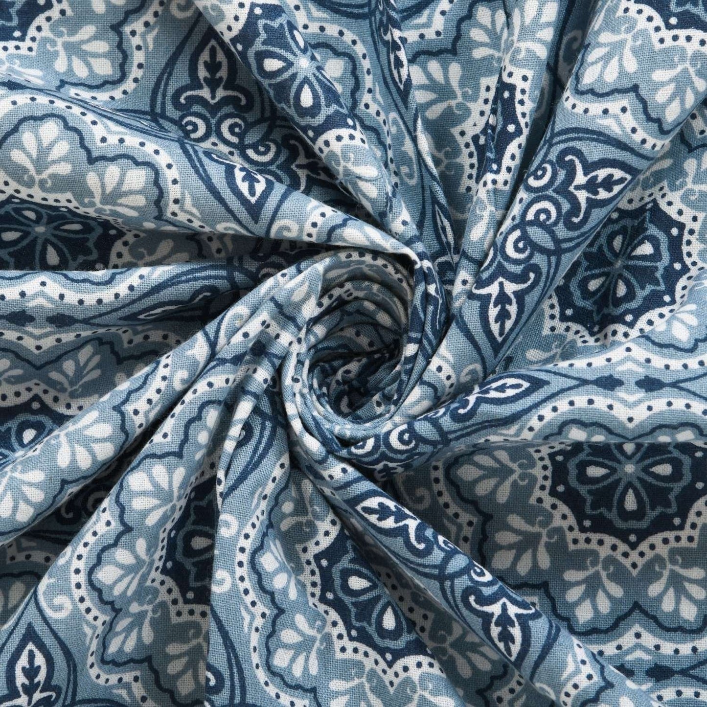 100% Pure Cotton Traditional Printed Bedsheet for Double Bed King Size Bedsheet with 2 Pillow Covers