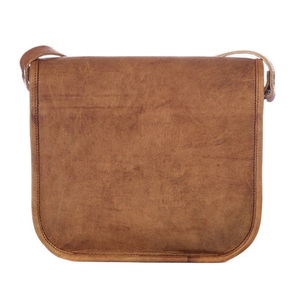 Craftshades – 5″7 Single Strip Handcrafted Messenger Leather Bag | 100% Genuine Leather