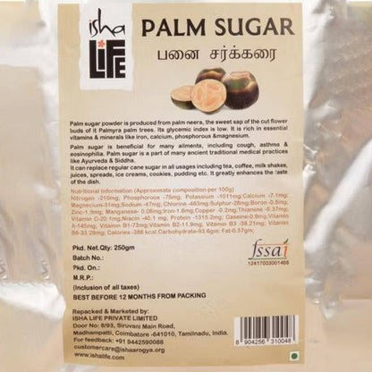 Organic Palm Sugar (250gm)