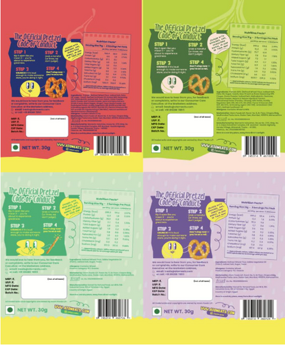Click to see full view Atom Eats | Truffle Banana Chips & Truffle Potato Chips Combo - Pack of 4 (40g Each Pack)