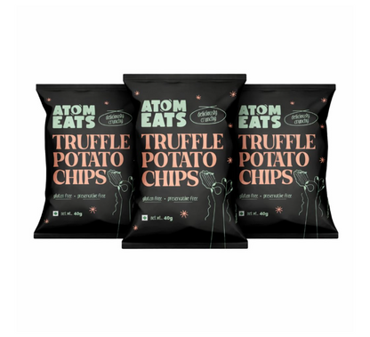 Atom Eats Umami Bomb Potato Chips - Pack of 3(40g Each Pack)