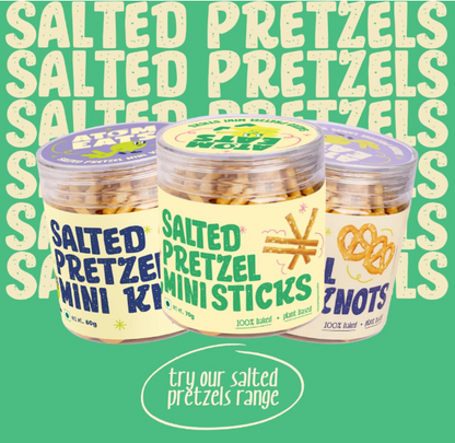 Atom Eats | Salted Mini Sticks in Jar - (Pack of 1) 70g