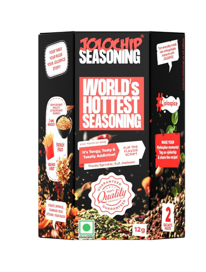JOLOCHIP Last Chip Challenge and World’s Hottest Seasoning - Combo Pack
